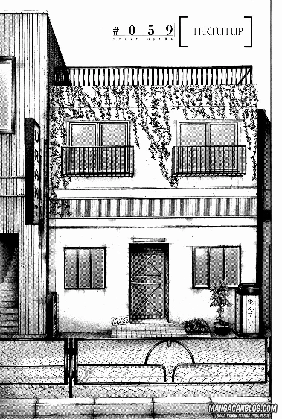 Read Tokyo Ghoul Bahasa Indonesia ID Manga Online