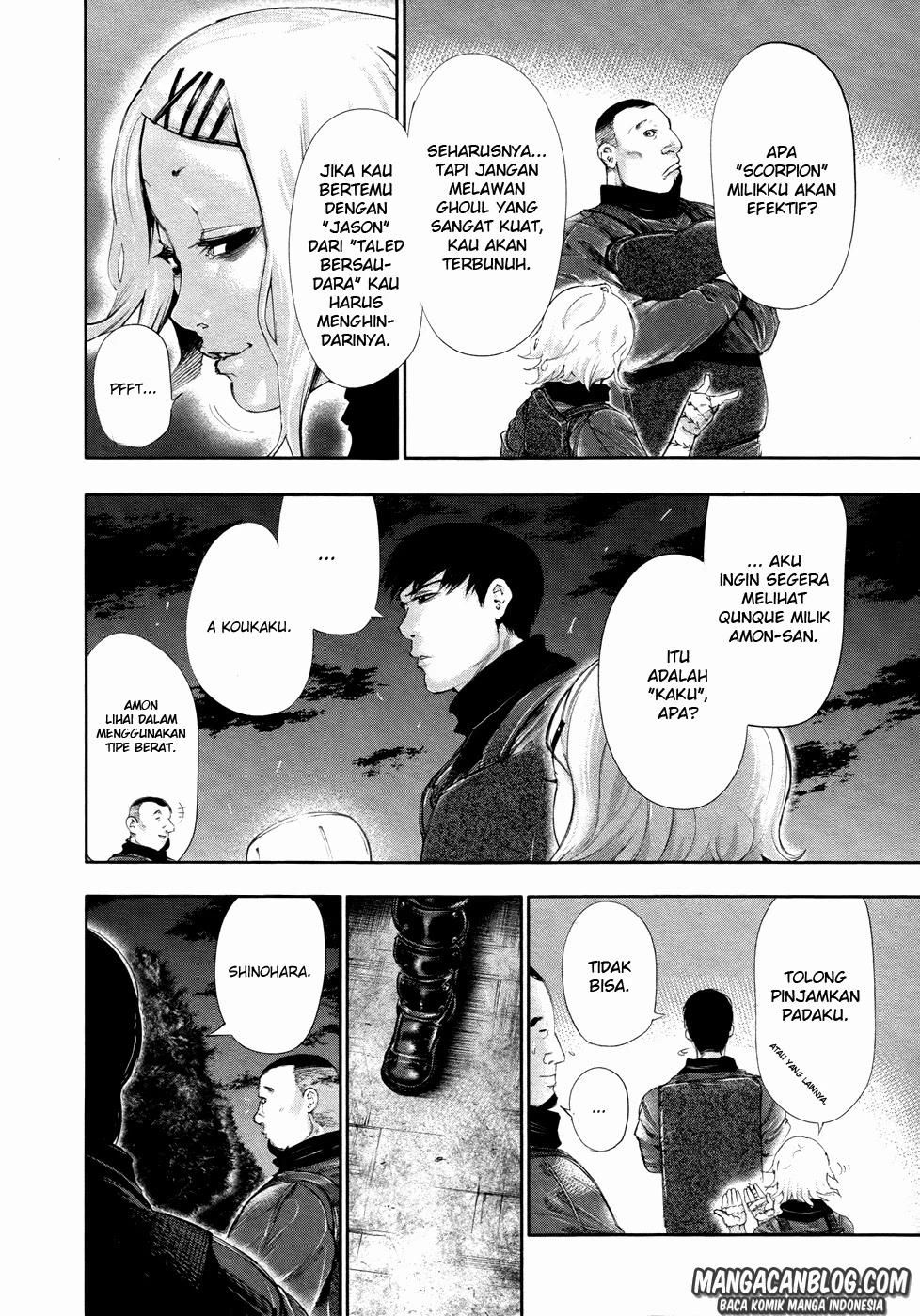 Read Tokyo Ghoul Bahasa Indonesia ID Manga Online