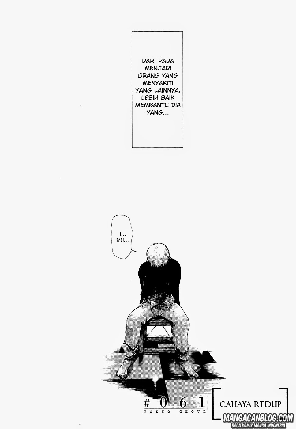 Read Tokyo Ghoul Bahasa Indonesia ID Manga Online