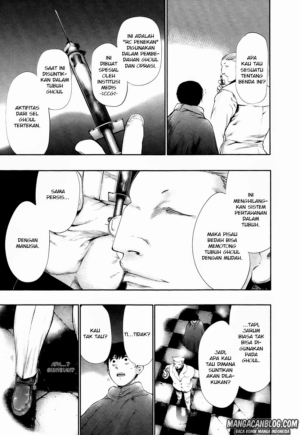 Read Tokyo Ghoul Bahasa Indonesia ID Manga Online