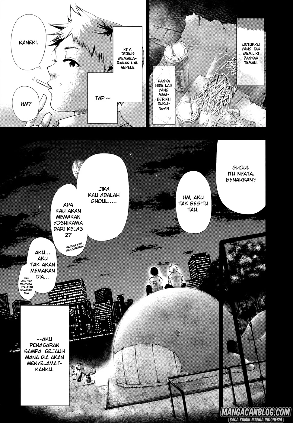 Read Tokyo Ghoul Bahasa Indonesia ID Manga Online