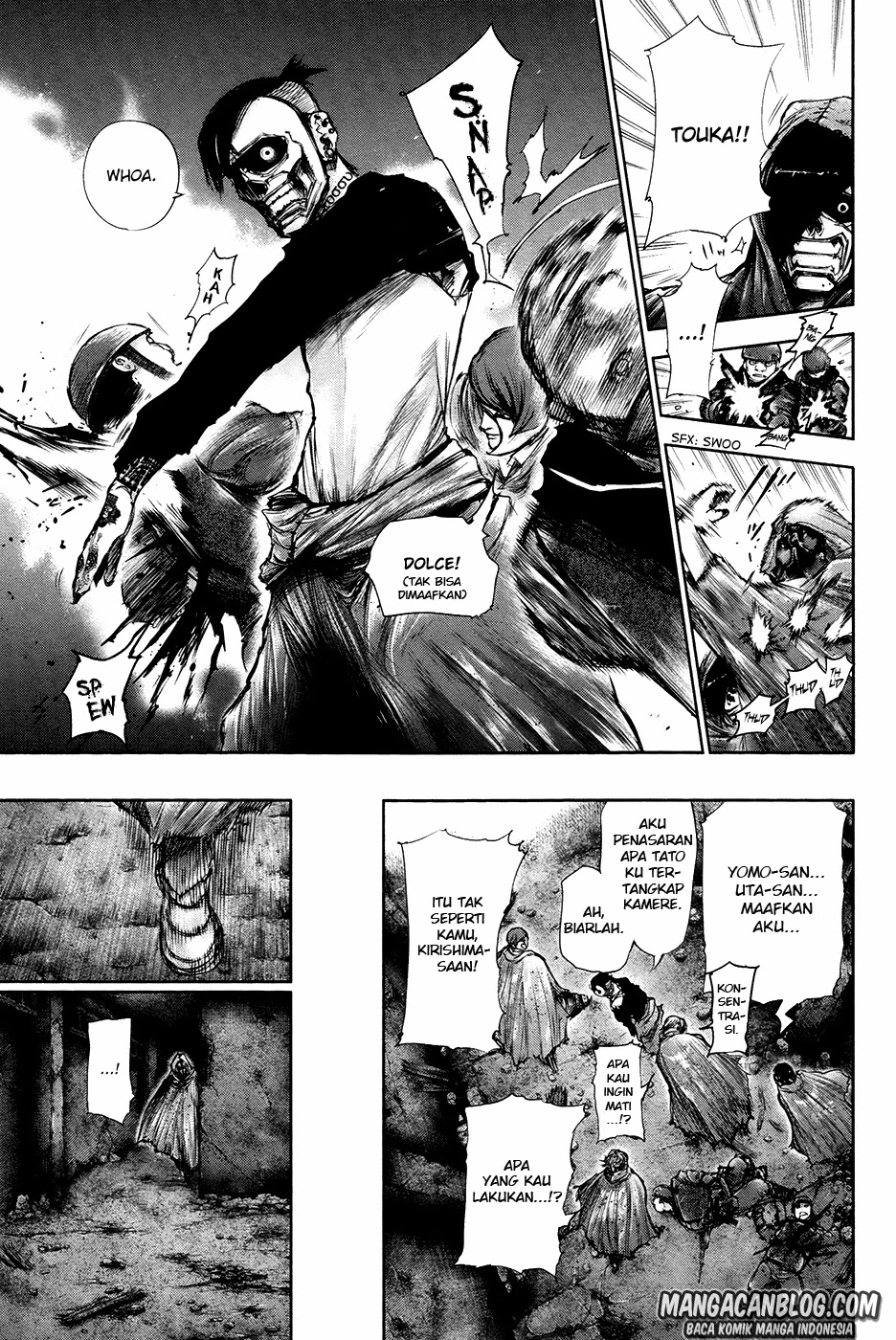 Read Tokyo Ghoul Bahasa Indonesia ID Manga Online