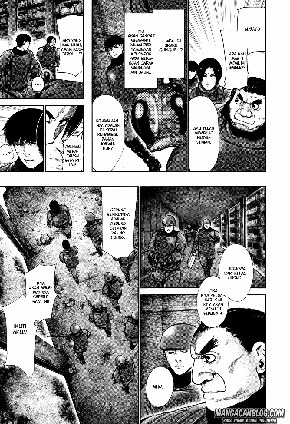 Read Tokyo Ghoul Bahasa Indonesia ID Manga Online