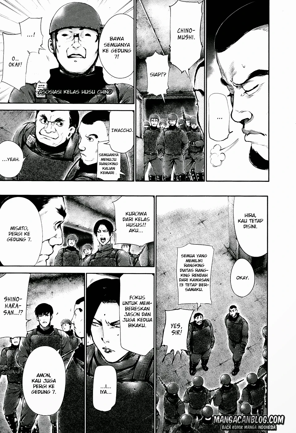 Read Tokyo Ghoul Bahasa Indonesia ID Manga Online