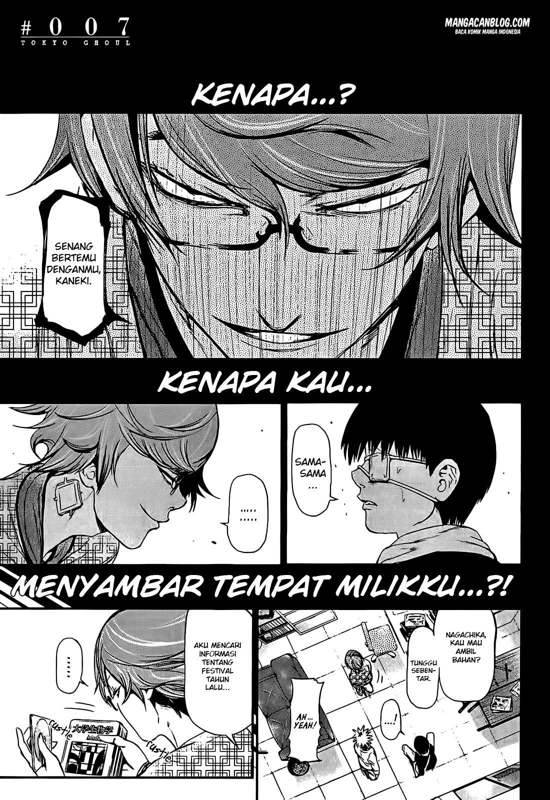 Read Tokyo Ghoul Bahasa Indonesia ID Manga Online