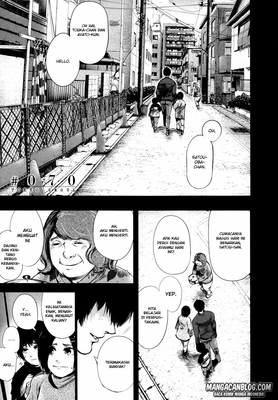 Read Tokyo Ghoul Bahasa Indonesia ID Manga Online