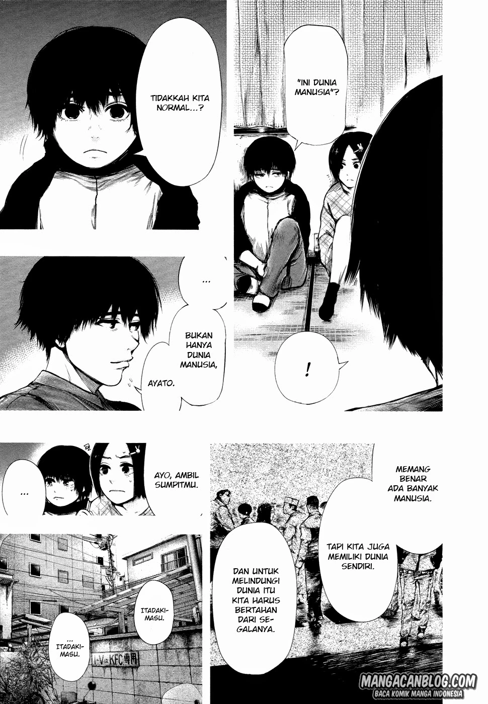 Read Tokyo Ghoul Bahasa Indonesia ID Manga Online