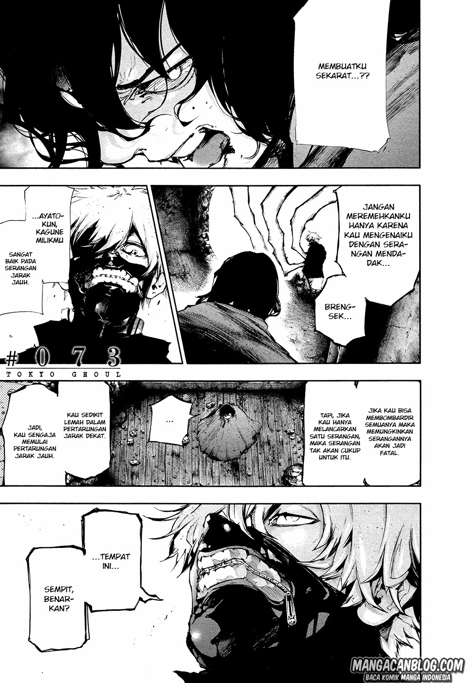 Read Tokyo Ghoul Bahasa Indonesia ID Manga Online