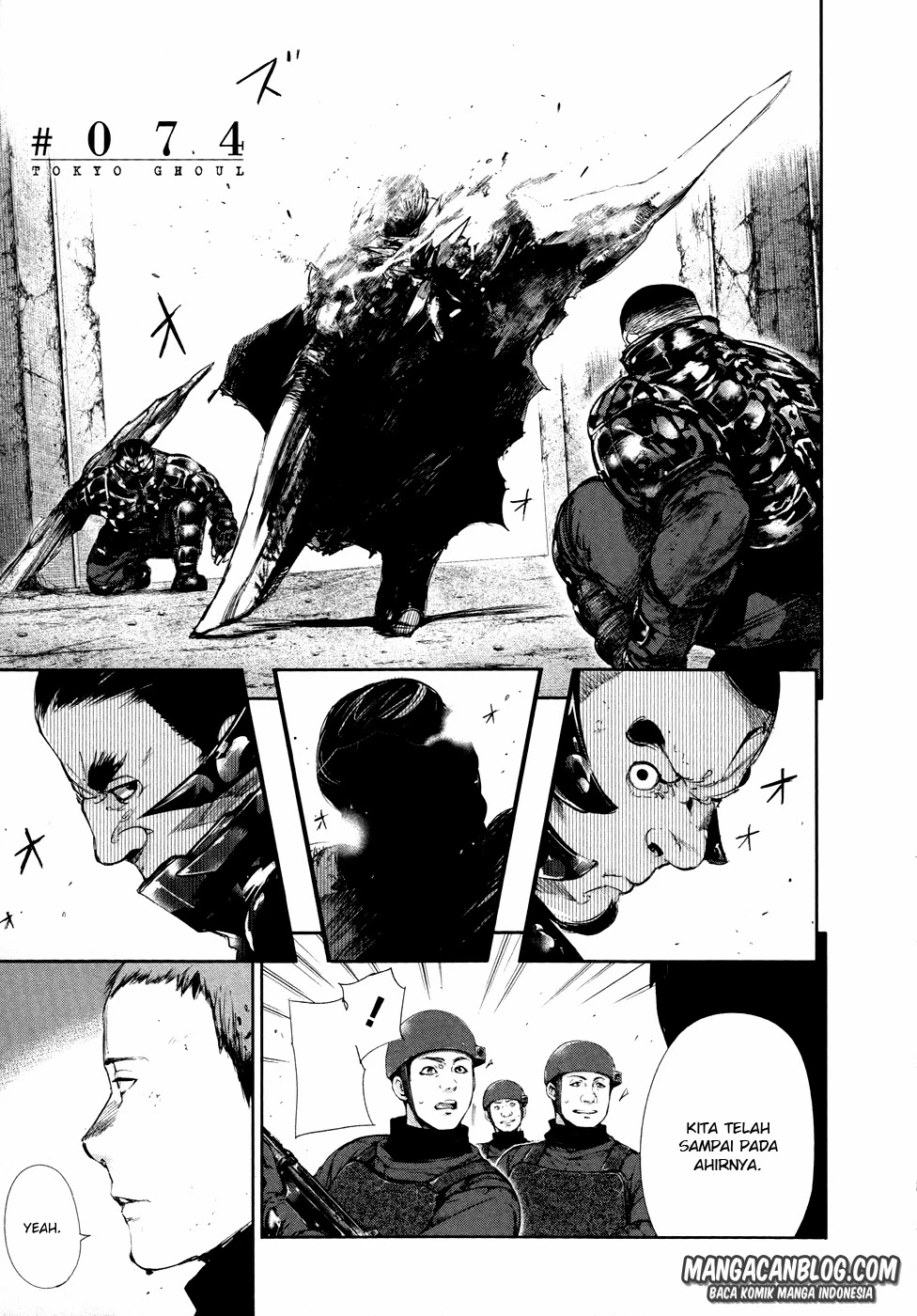 Read Tokyo Ghoul Bahasa Indonesia ID Manga Online