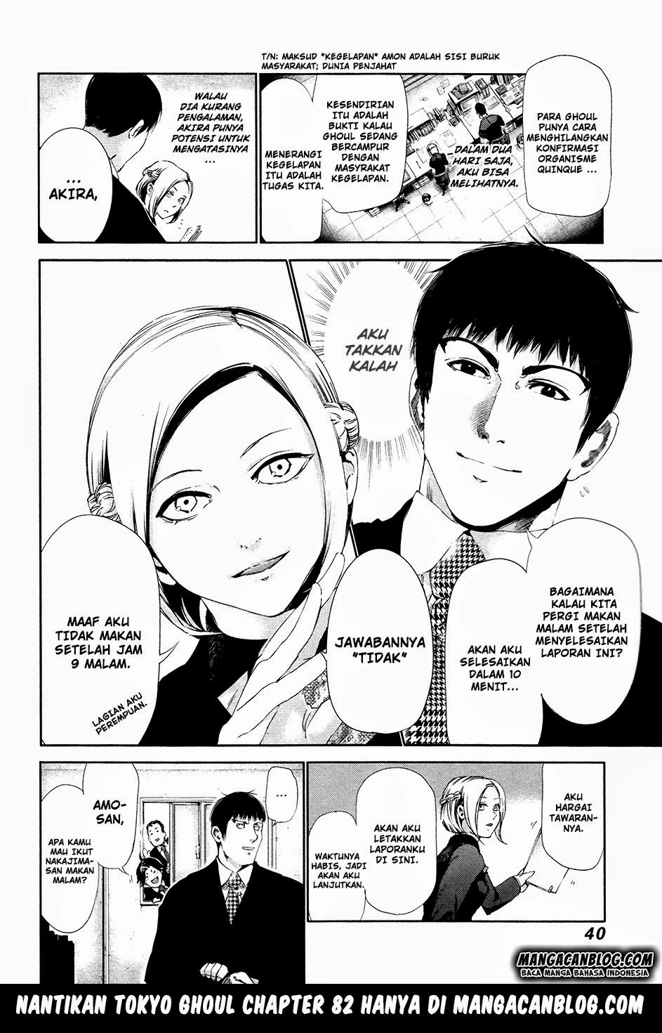 Read Tokyo Ghoul Bahasa Indonesia ID Manga Online