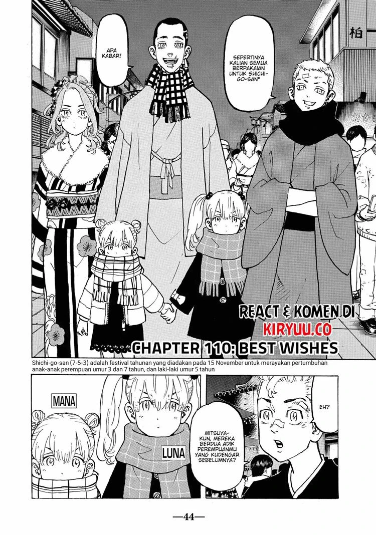 Read Toukyou Revengers Bahasa Indonesia ID Manga Online