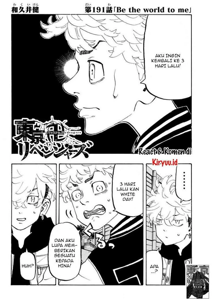 Read Toukyou Revengers Bahasa Indonesia ID Manga Online