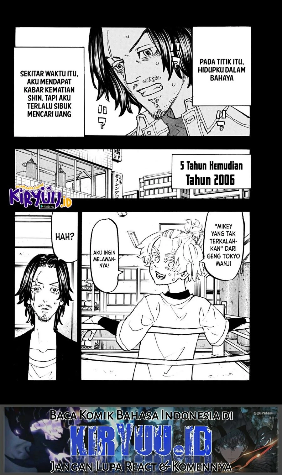 Read Toukyou Revengers Bahasa Indonesia ID Manga Online