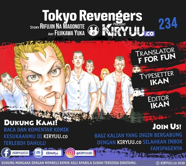 Read Toukyou Revengers Bahasa Indonesia ID Manga Online