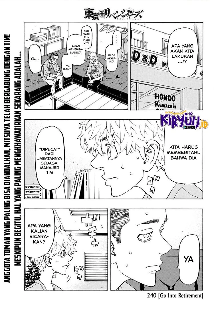 Read Toukyou Revengers Bahasa Indonesia ID Manga Online