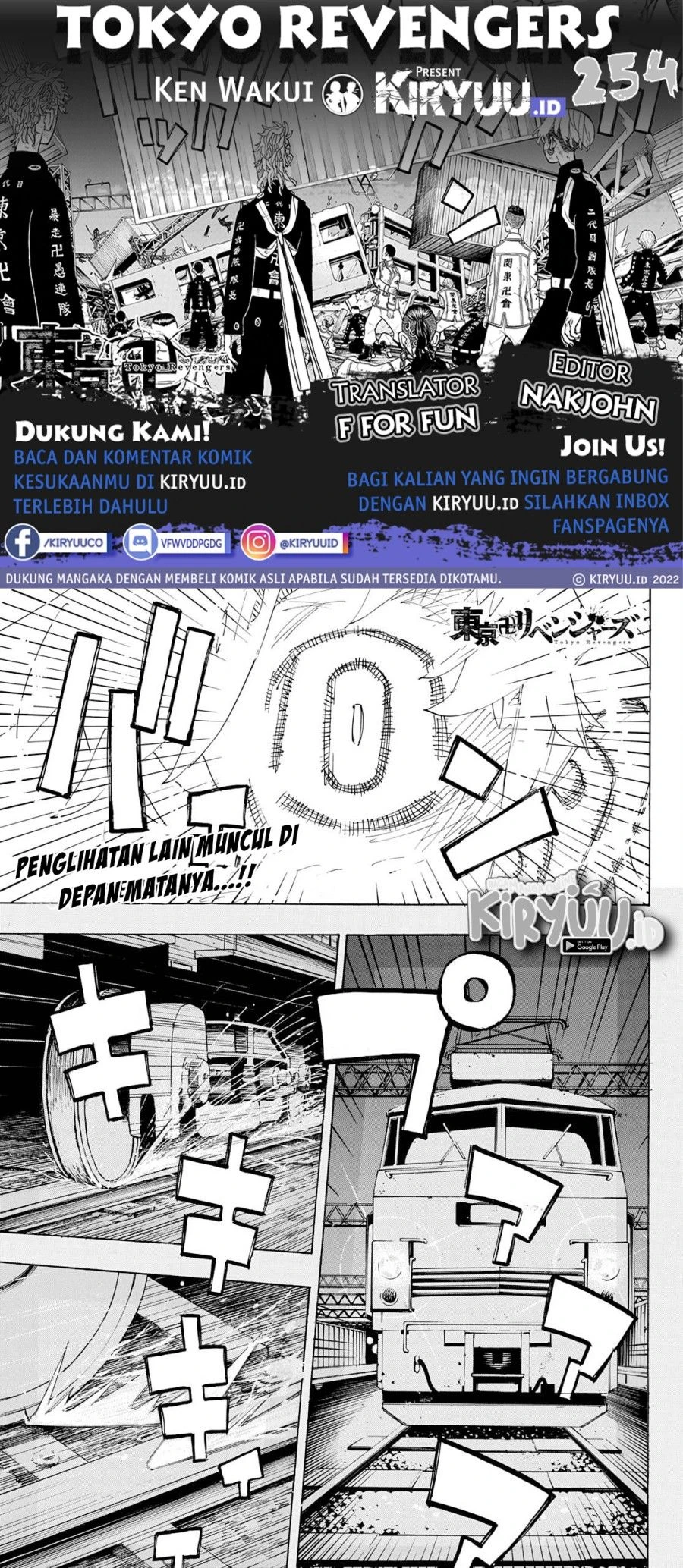 Read Toukyou Revengers Bahasa Indonesia ID Manga Online