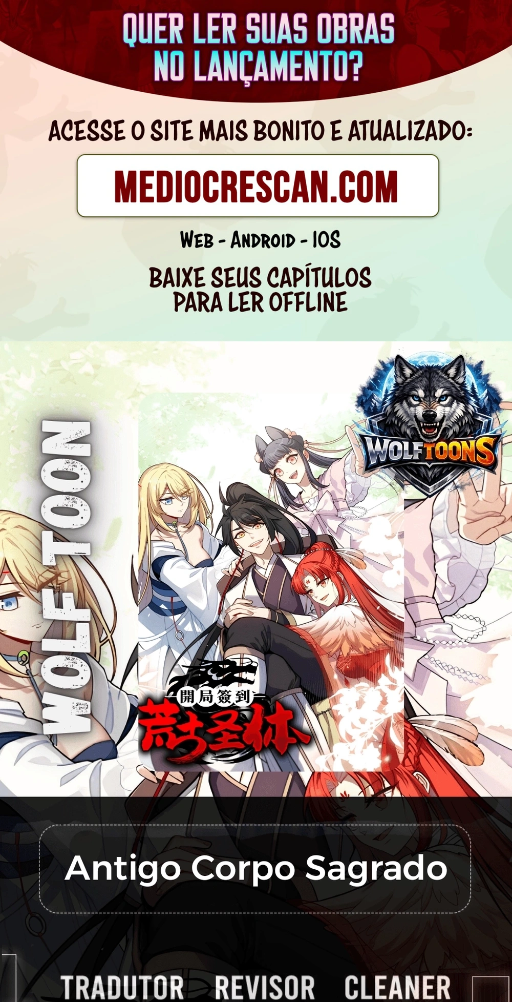 Read Antigo Corpo Sagrado PT Manga Online
