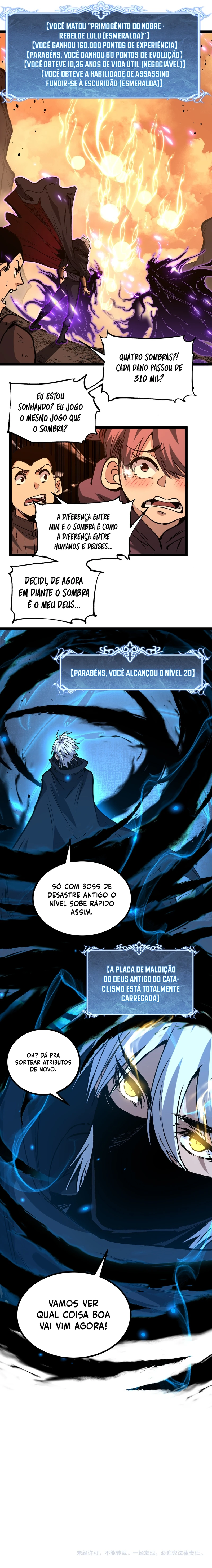Read Assassino de Nível Divino, Eu Sou a Sombra PT Manga Online