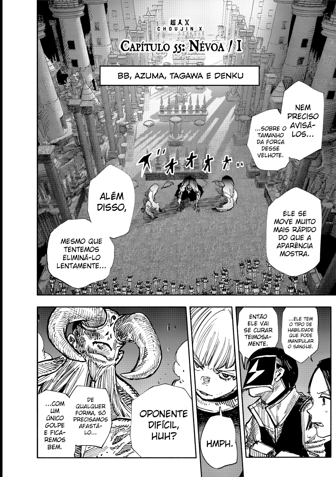 Read Choujin X PT Manga Online