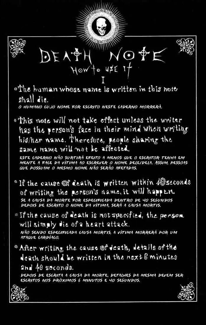 Read Death Note PT Manga Online