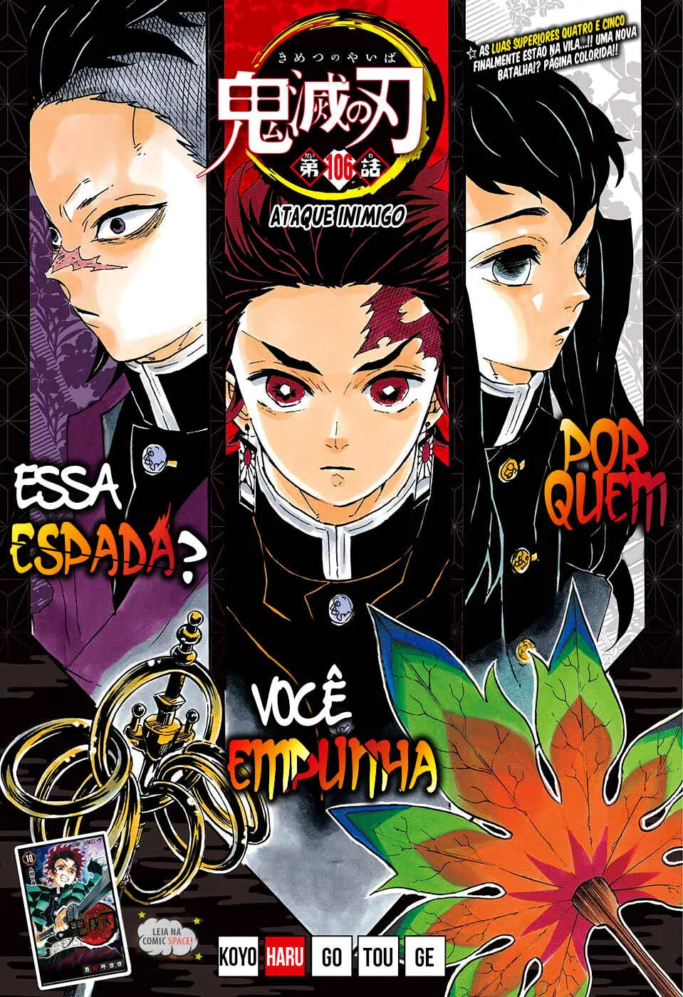 Read Demon Slayer Kimetsu no Yaiba PT Manga Online