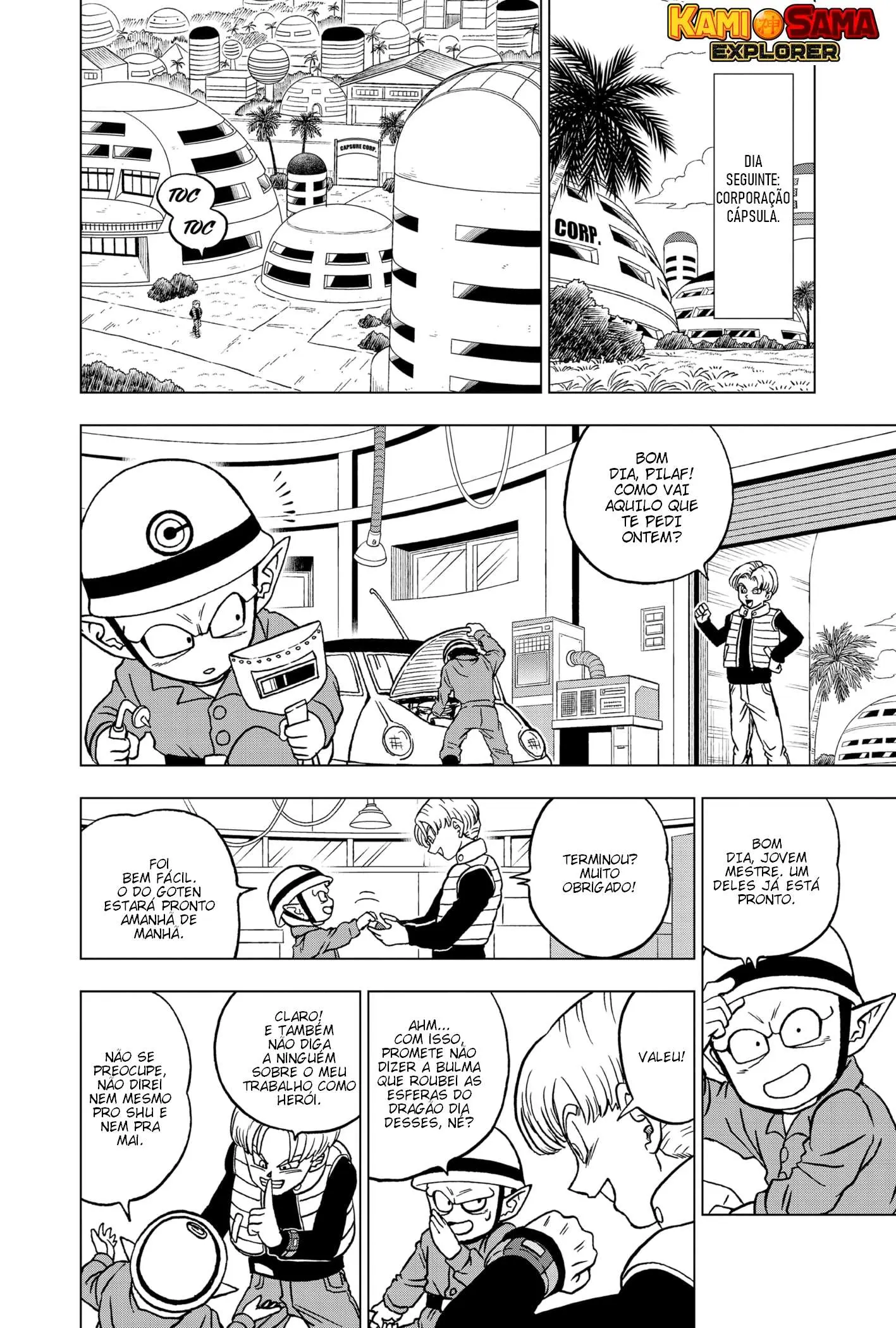 Read Dragon Ball Super PT Manga Online