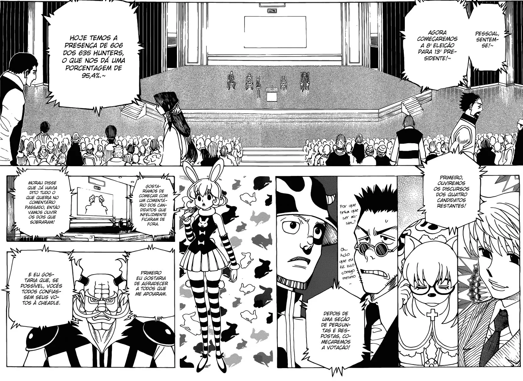 Read HUNTER x HUNTER PT Manga Online