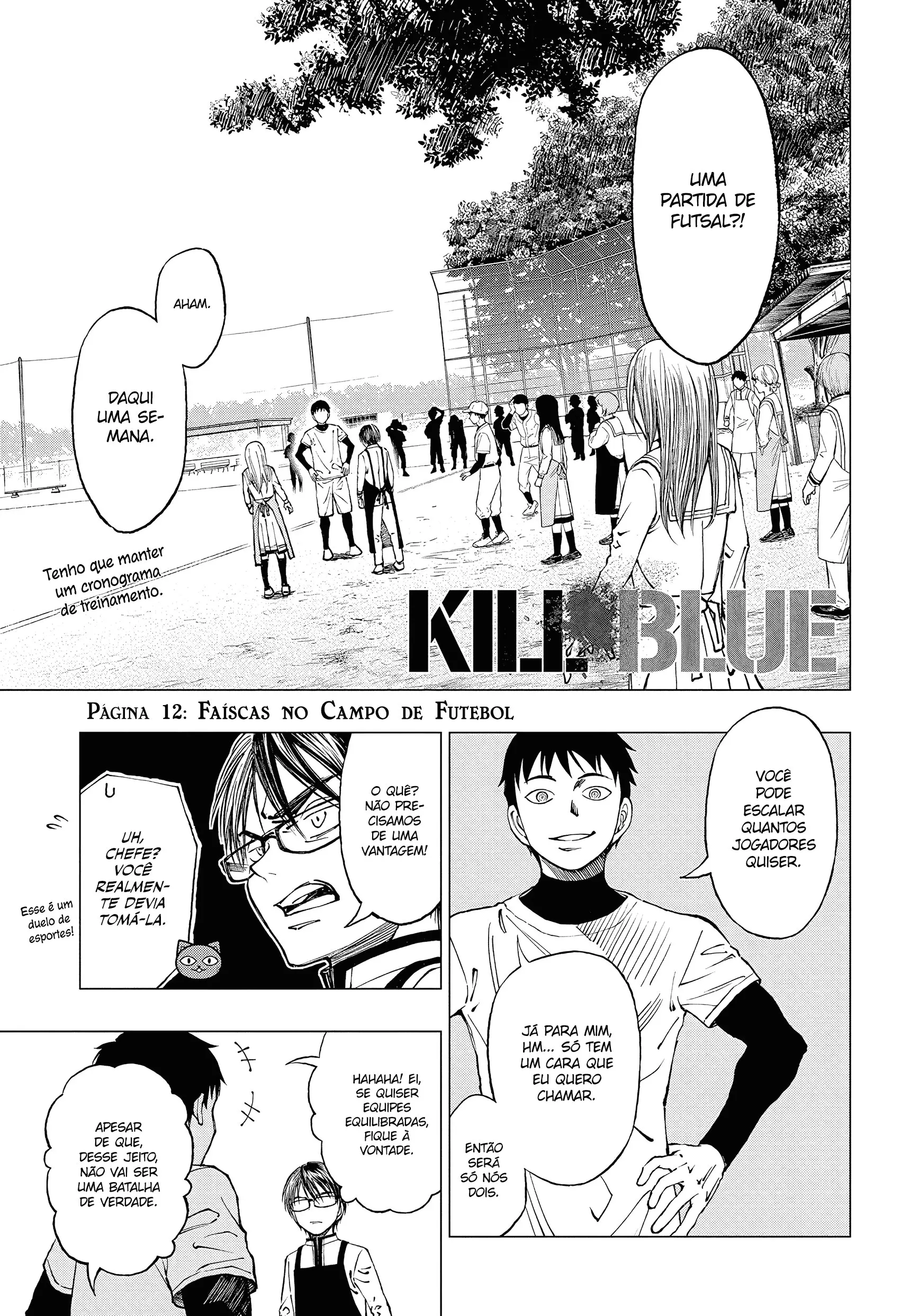 Read Kill Blue PT Manga Online