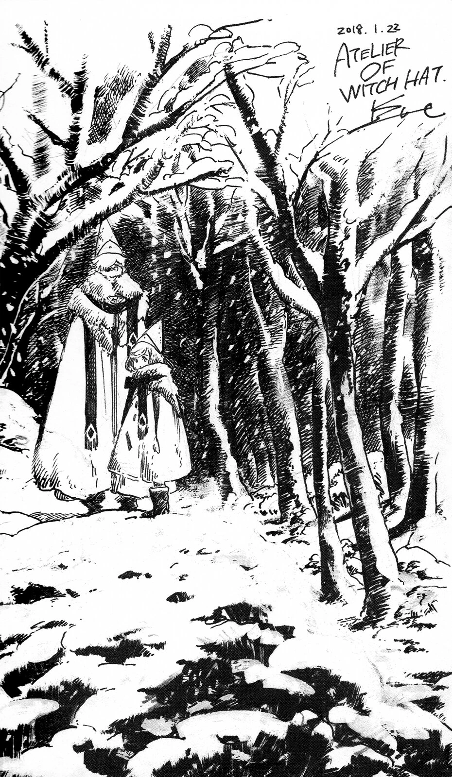 Read Ателье колдовских колпаков Manga Online