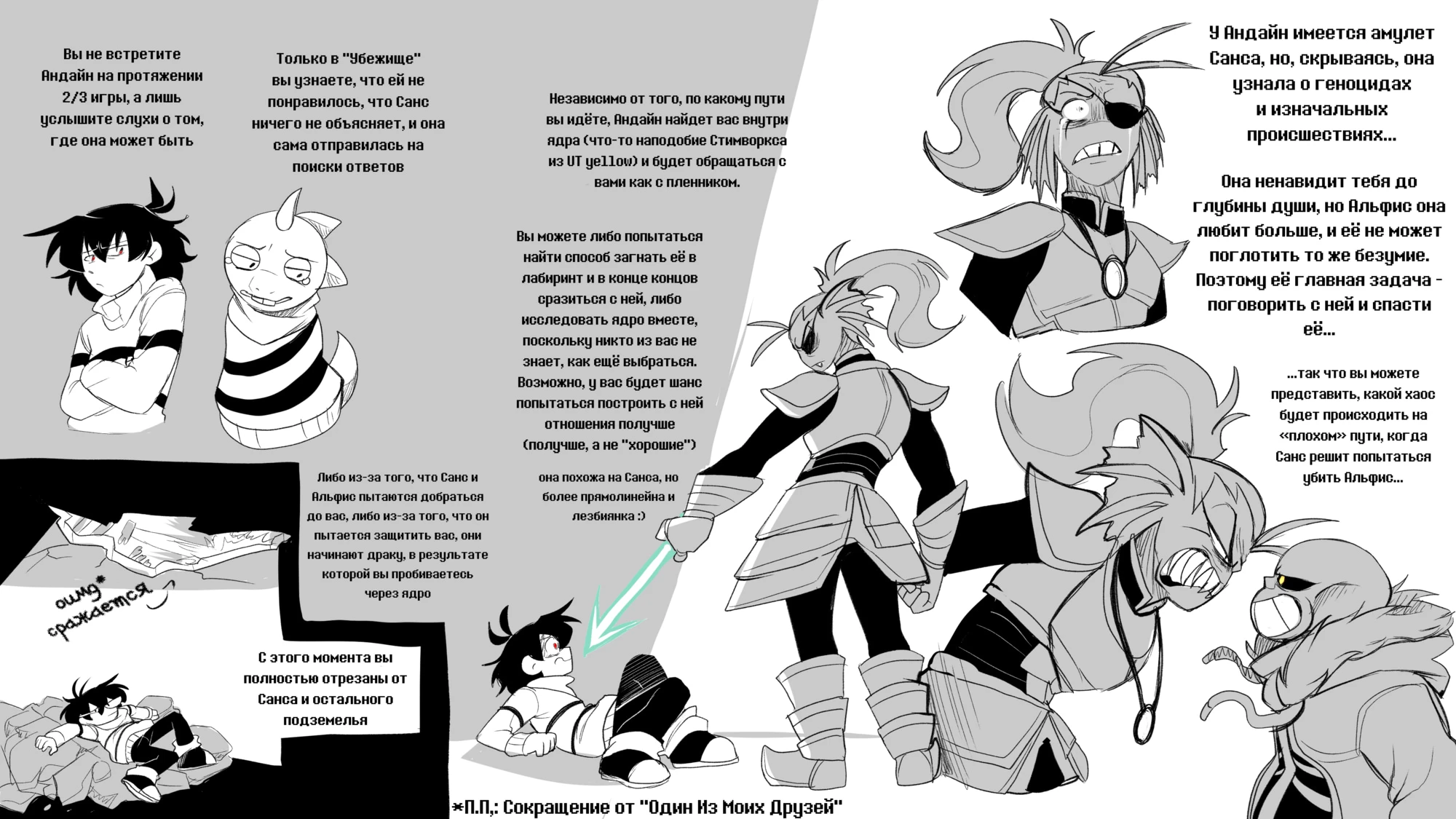 Read Доктор Мегало-Undertale АВ Manga Online