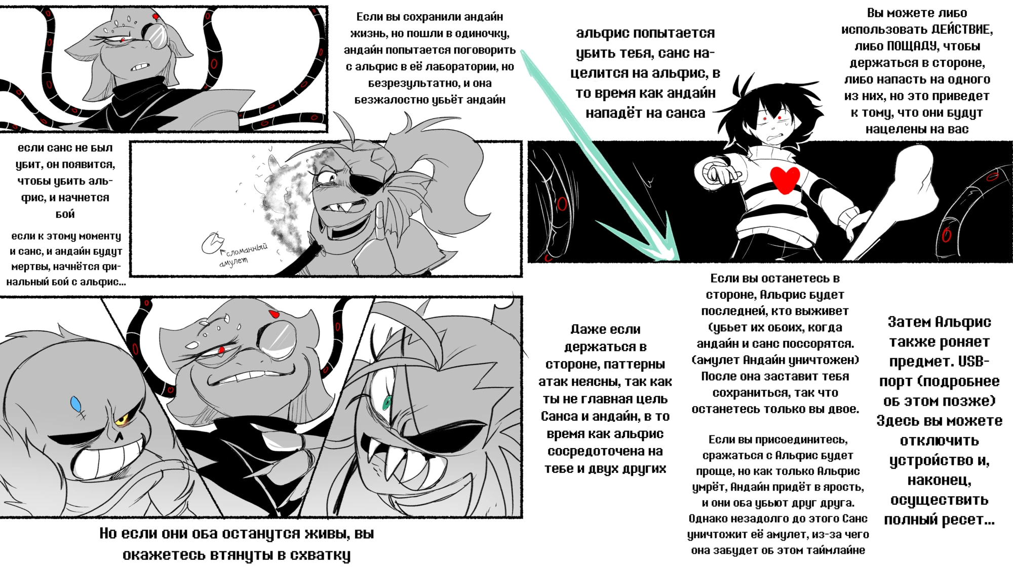 Read Доктор Мегало-Undertale АВ Manga Online