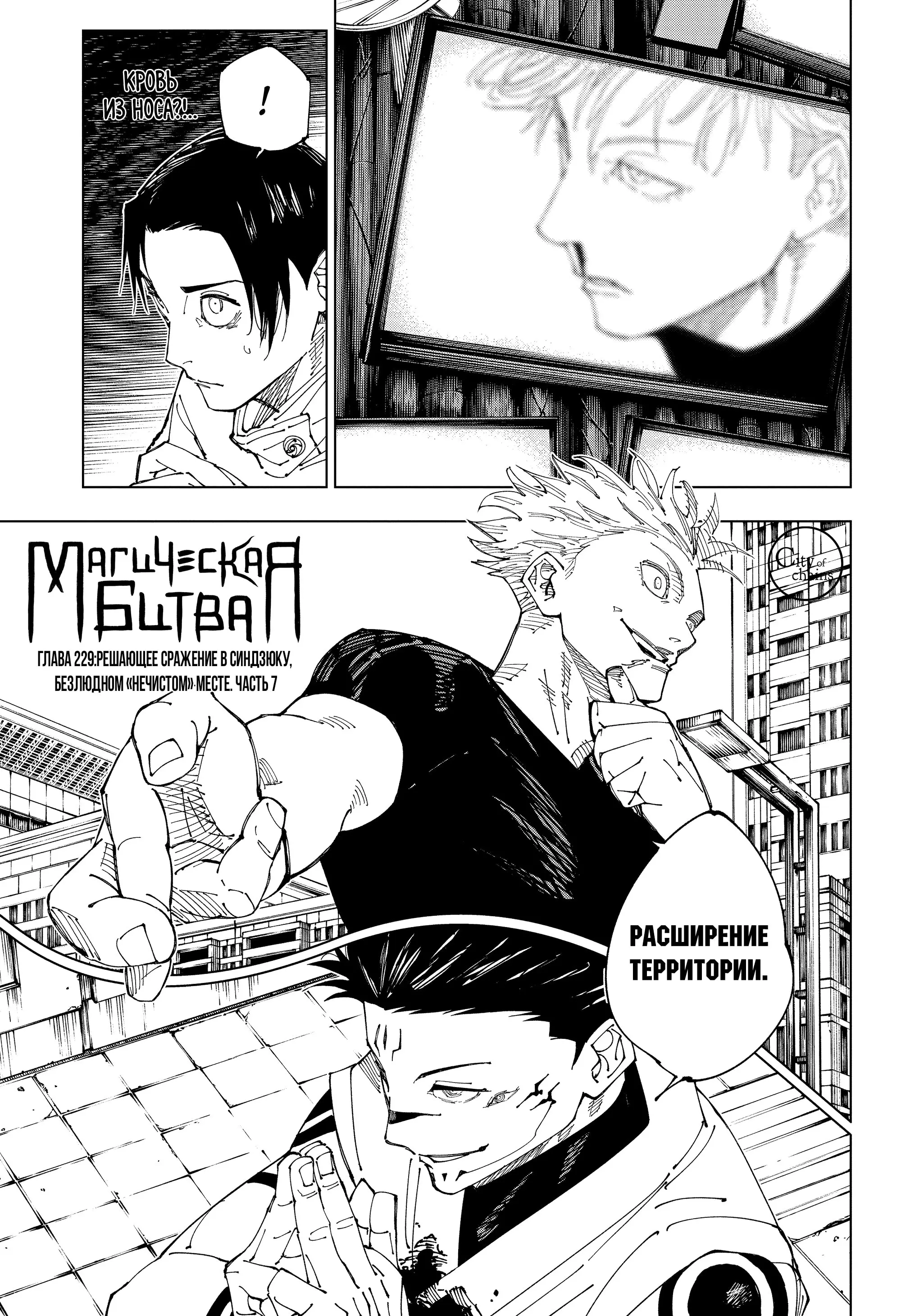 Read Магическая битва Manga Online