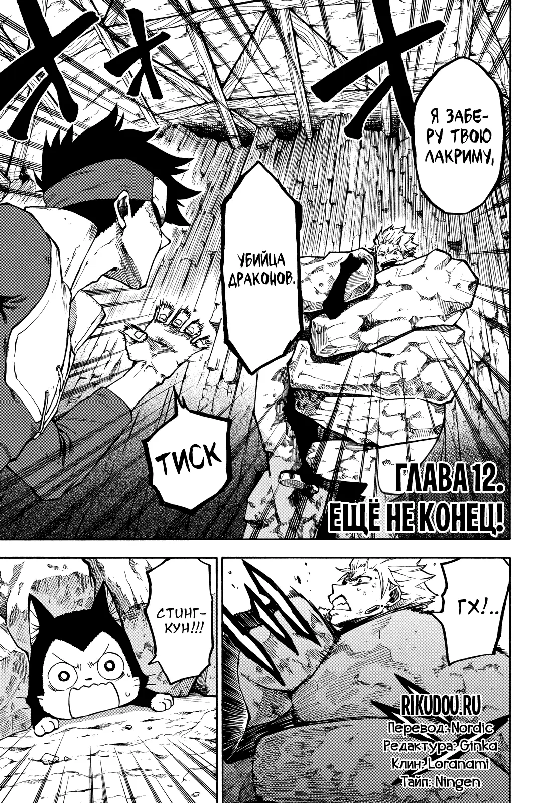 Read Хвост Феи Гайдэн - Дуэт саблезубых драконов Manga Online