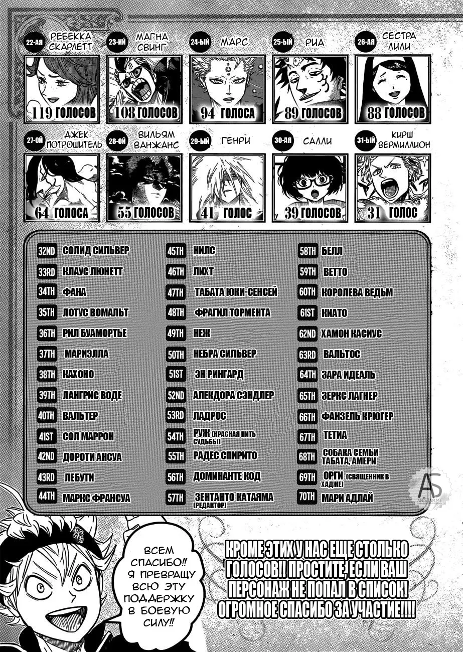 Read Чёрный Клевер Manga Online