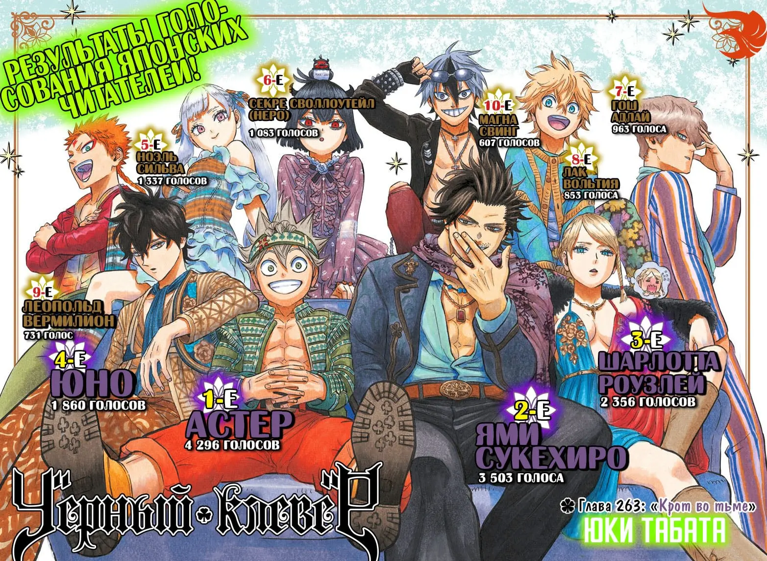 Read Чёрный Клевер Manga Online