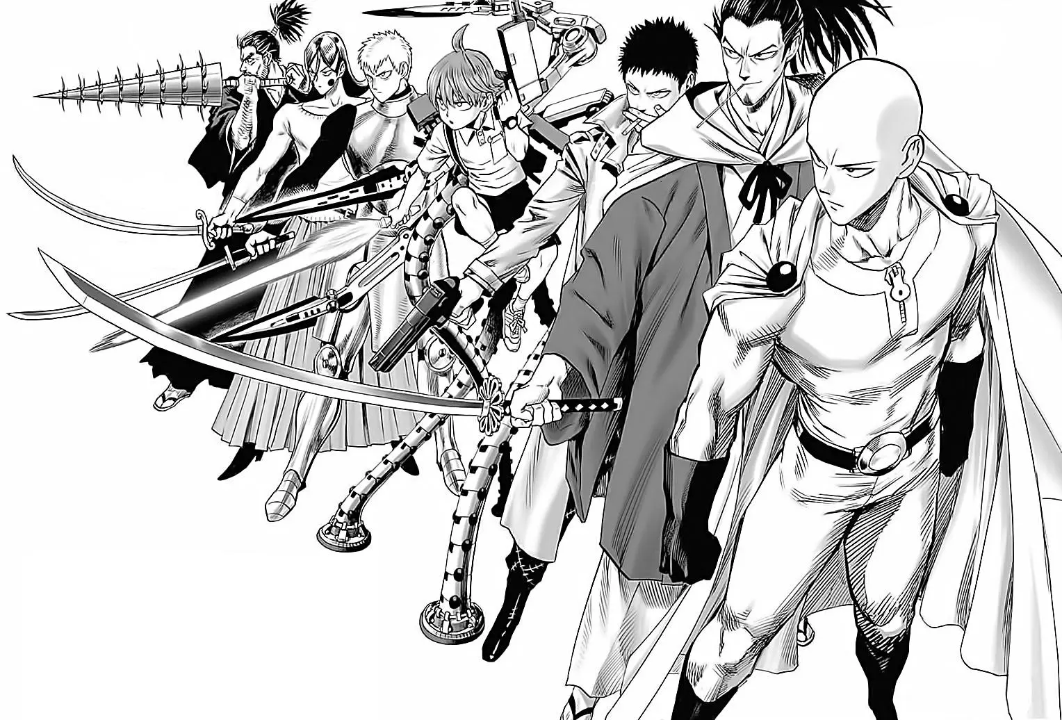 Read One punch man RU Manga Online