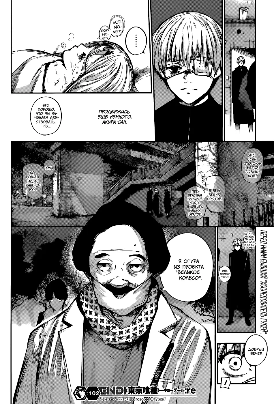 Read Tokyo Ghoul re RU Manga Online