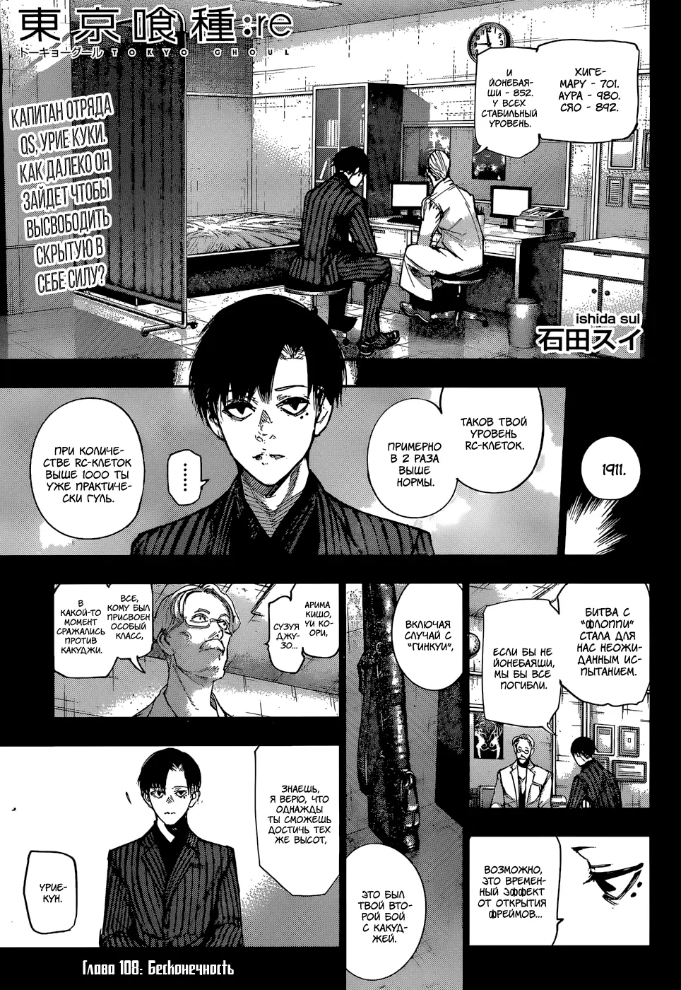 Read Tokyo Ghoul re RU Manga Online