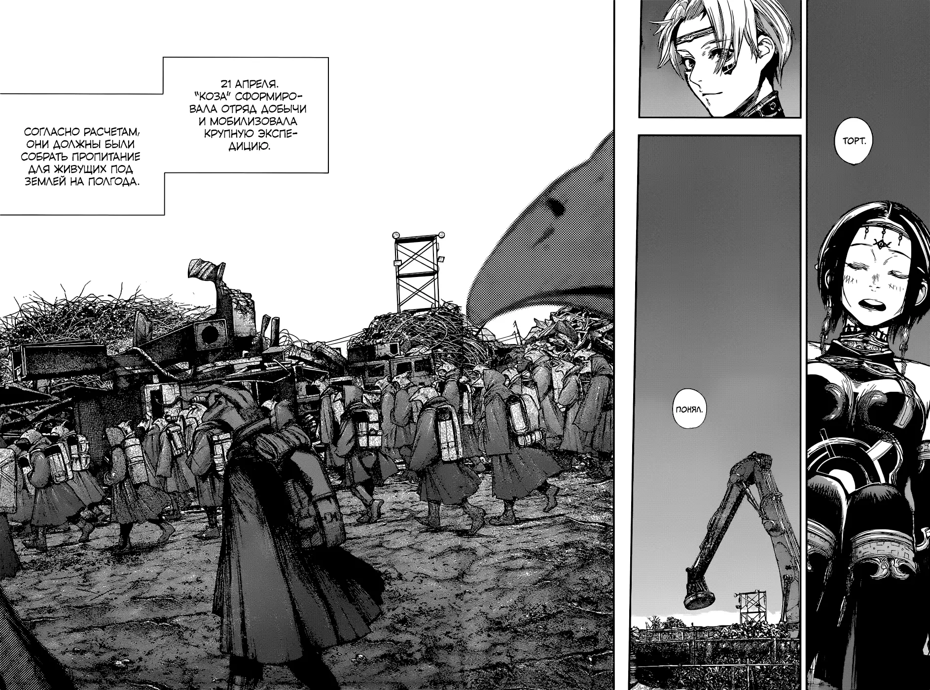 Read Tokyo Ghoul re RU Manga Online