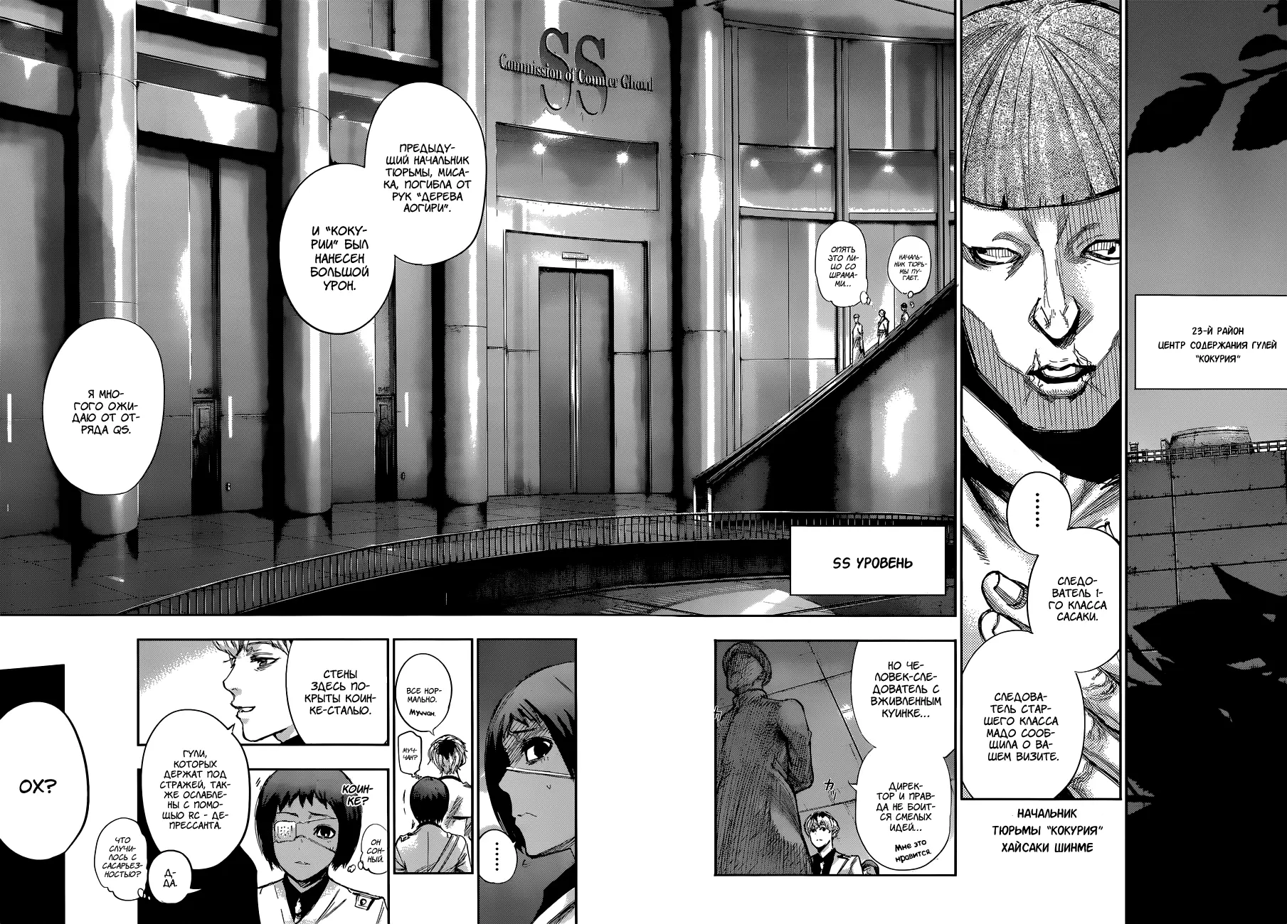 Read Tokyo Ghoul re RU Manga Online