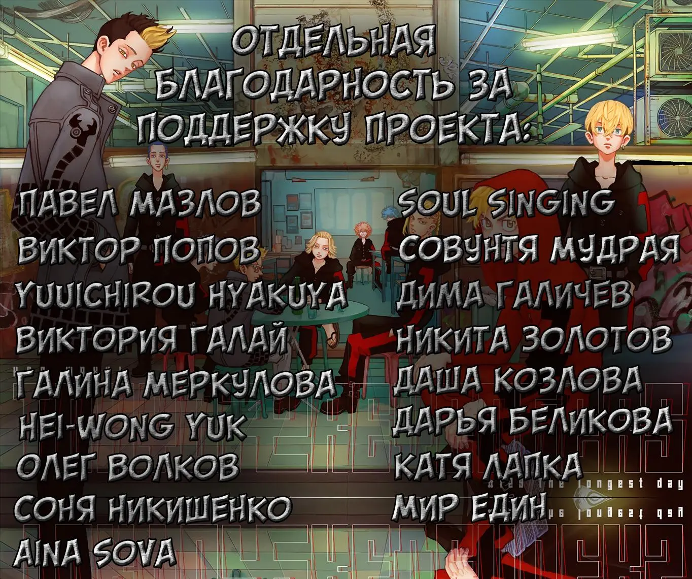 Read Tokyo Revengers RU Manga Online